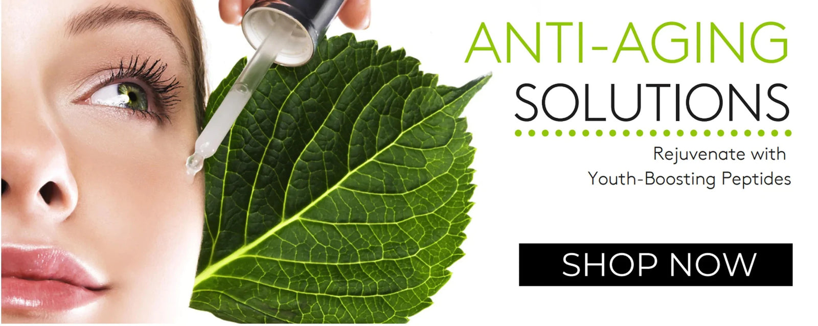 anti aging solutions, rejuvenate with youth boosting peptides, shop now
