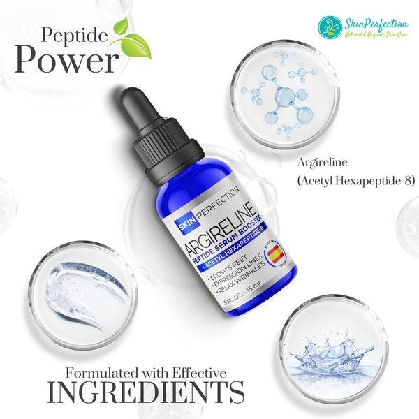 Ingredients in Argireline for effective anti-aging care