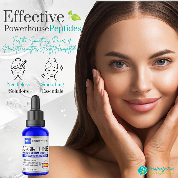 Argireline for minimizing the appearance of fine lines