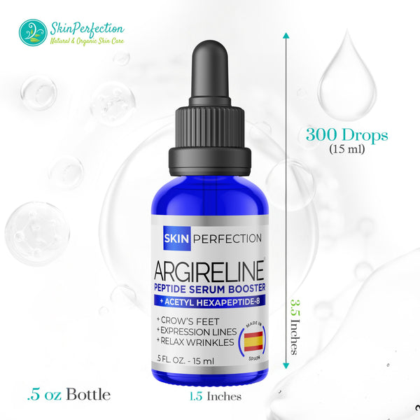 Size of Argireline for easy integration into skincare routines