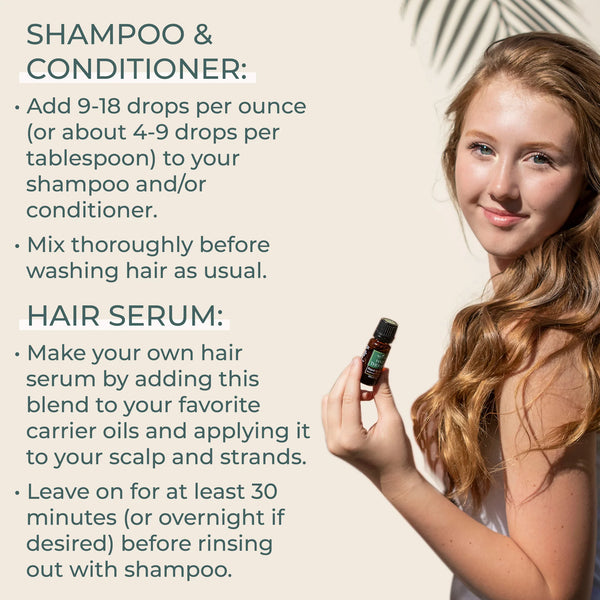 DIY Hair Serum Recipe with Essential Oils