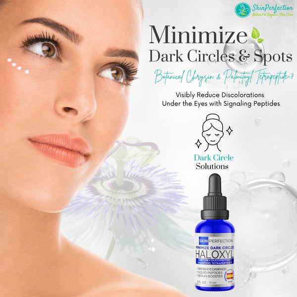 Haloxyl for reducing dark circles and under-eye puffiness