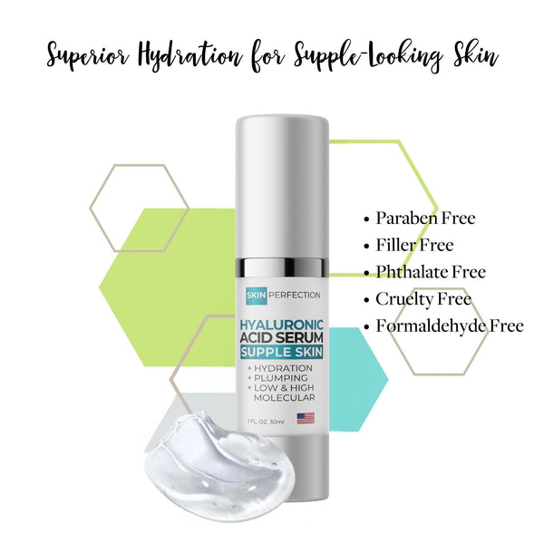 Hyaluronic Acid Serum-Skin Perfection Natural and Organic Skin Care