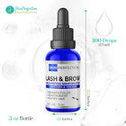 Size of eyelash peptide for precise and convenient application