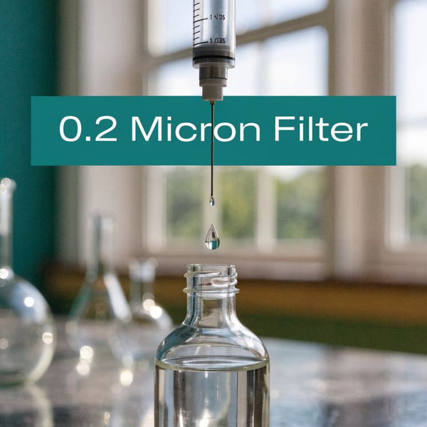 Unlock Sterile Skincare with 0.2 Micron Filter