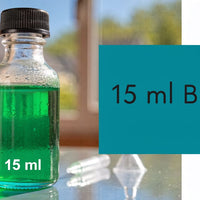 15 ml glass bottle