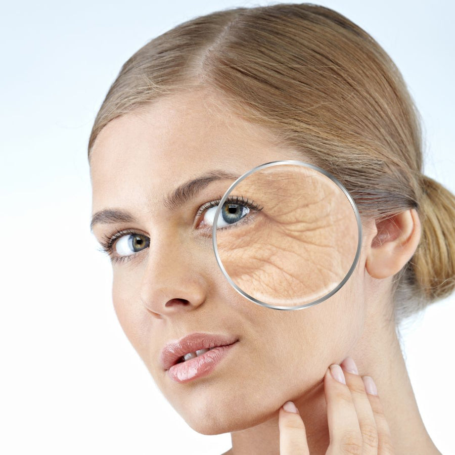 Dehydrated Skin Enhances the Look of Wrinkles