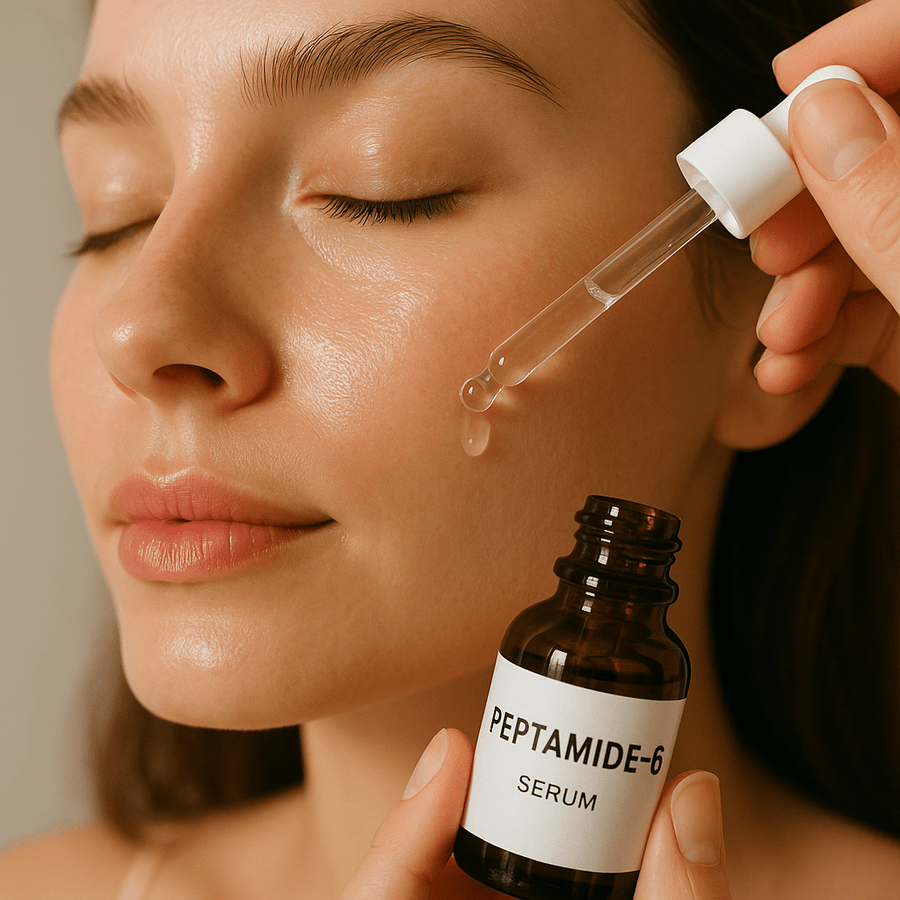 Apply Peptides to Clean Skin