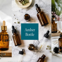 Amber Glass Bottle Guide for Skincare and DIY Formulations