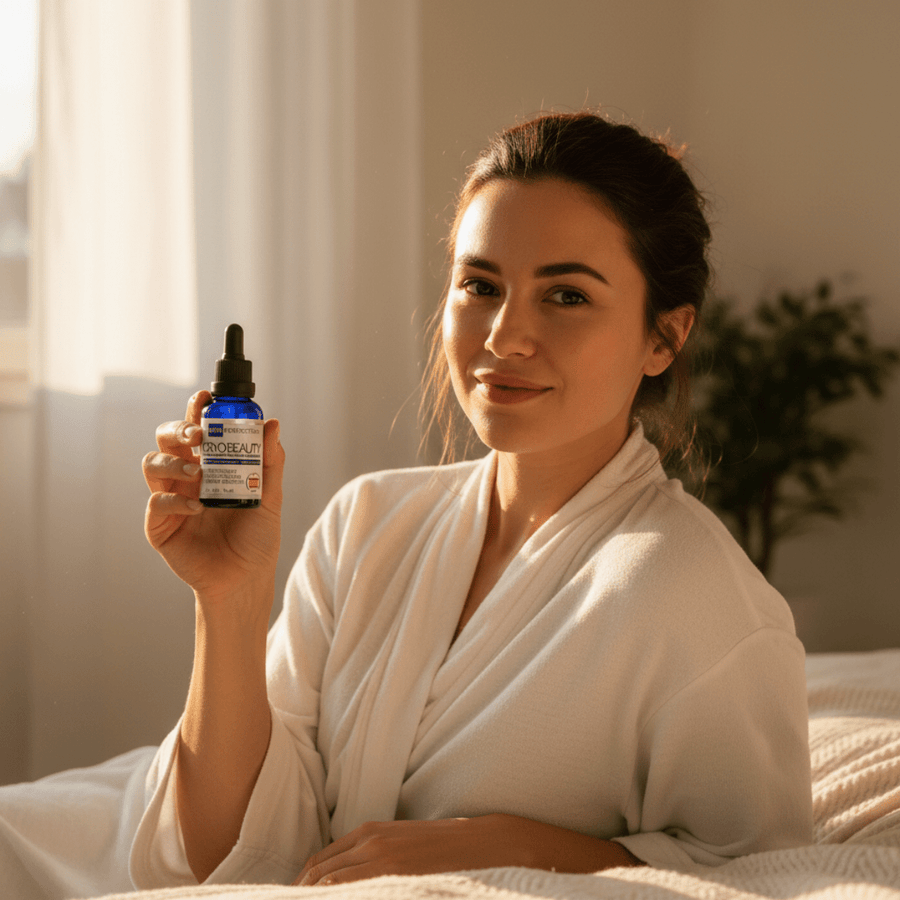 clean beauty botanical peptide serum benefits