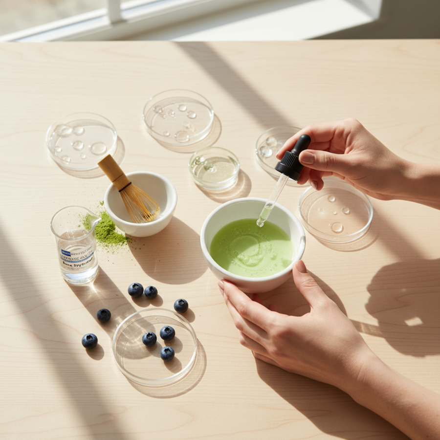 clean beauty peptide boosters for glowing skin