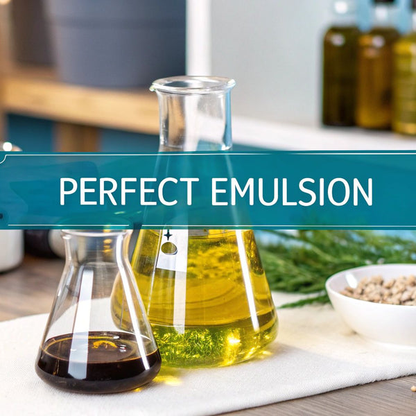 How to Emulsify Oil and Water for Perfect Lotions