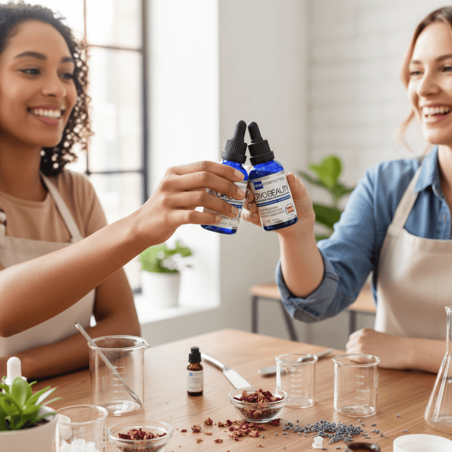 organic mother of the bride skincare prep