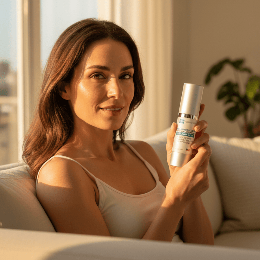Peptide serums vs vitamin C for collagen?