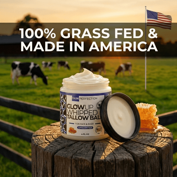 100% Grass Fed Beef Tallow for Face and Body