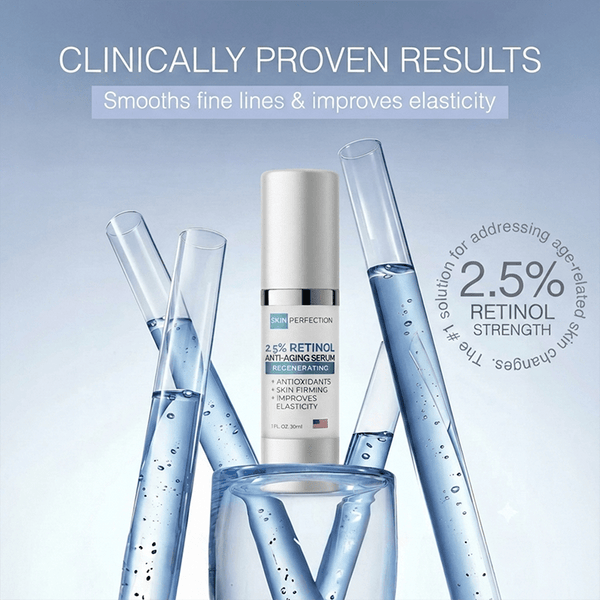 2.5% retinol gel serum is the number one solution for addressing age-related skin changes