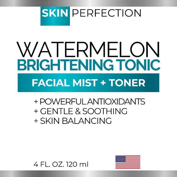 Watermelon Brightening Tonic | Facial Mist Toner with Antioxidants