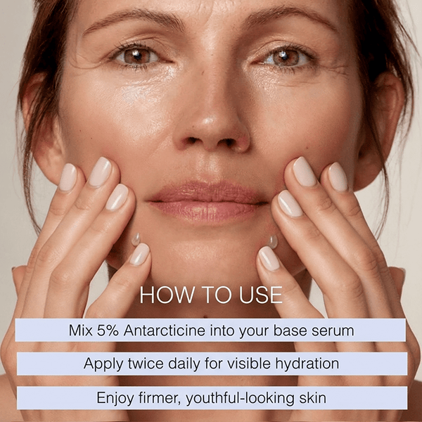 Size of Antarcticine serum booster for effective application