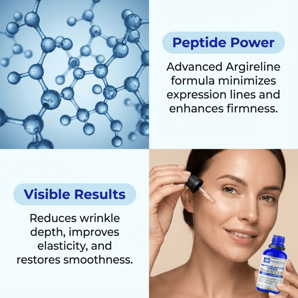 argireline amplified minimizes the appearance of wrinkles and enhances firmness, improves elasticity, and restores smoothness