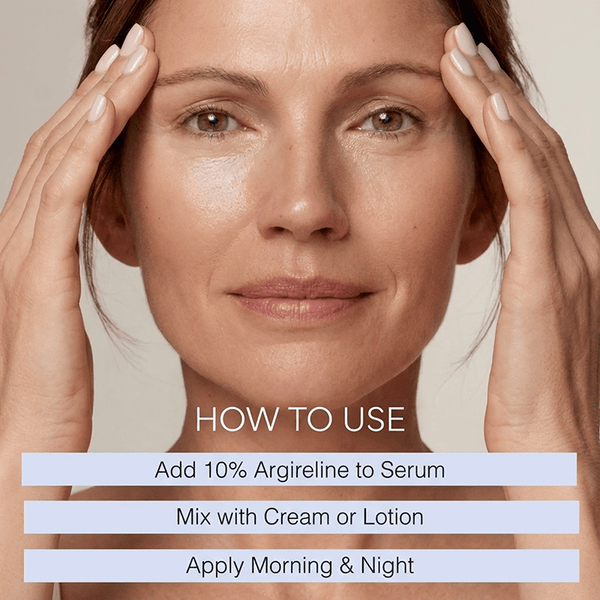 Ingredients in Argireline for effective anti-aging care