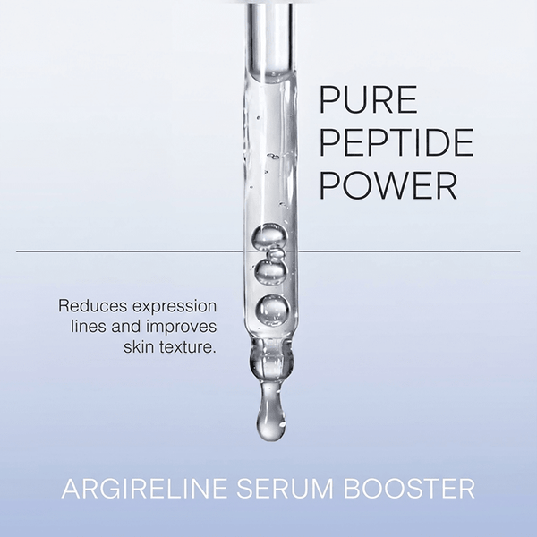 argireline serum booster is a pure peptide power that reduces the look of expression lines and improves the feel of skin texture