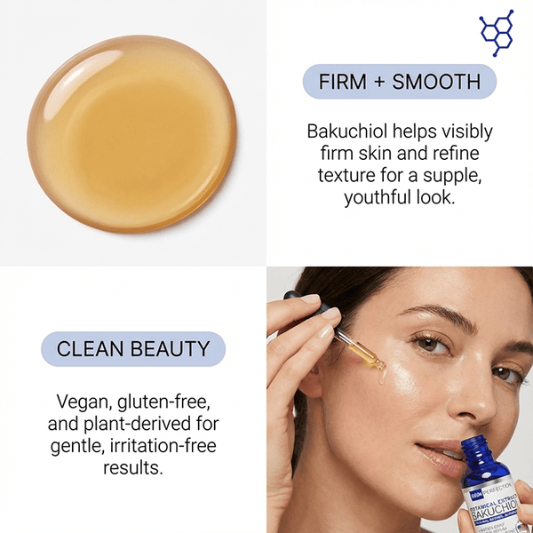 Bakuchiol for reducing the appearance of fine lines and wrinkles