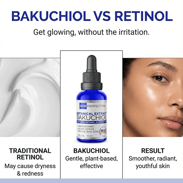bakuchiol is a natural, gentle, plant-based, effective, and natural alternative to retinol