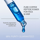 Copper peptide for enhancing skin firmness and reducing wrinkles