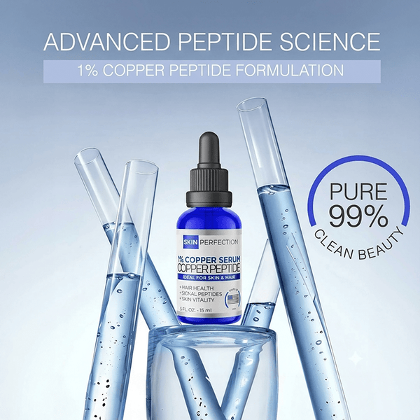 Ingredients in copper peptide for effective skin rejuvenation