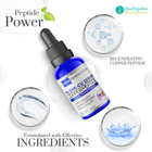Ingredients in copper peptide for effective skin rejuvenation