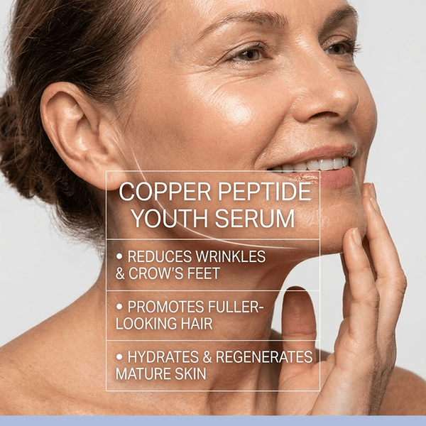 Natural Copper Peptide Serum Booster Natural Copper Peptide Serum Booster