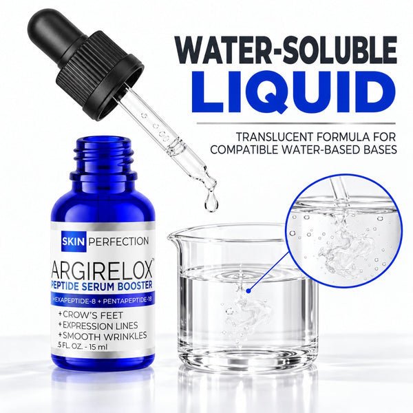 Water-soluble dual peptide solution, Lightweight for easy formulating