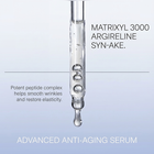 expression line serum has potent peptides that help smooth wrinkles and restore skin elasticity