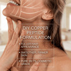 ghk copper peptide powder smooths and firms skin, and makes hair appear fuller