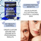 ghk copper peptide powder helps support fuller-looking hair and youthful-looking skin