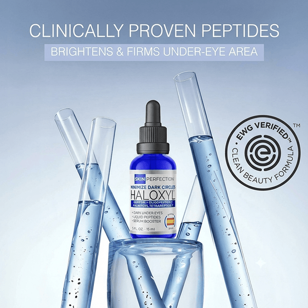 Haloxyl for reducing dark circles and under-eye puffiness