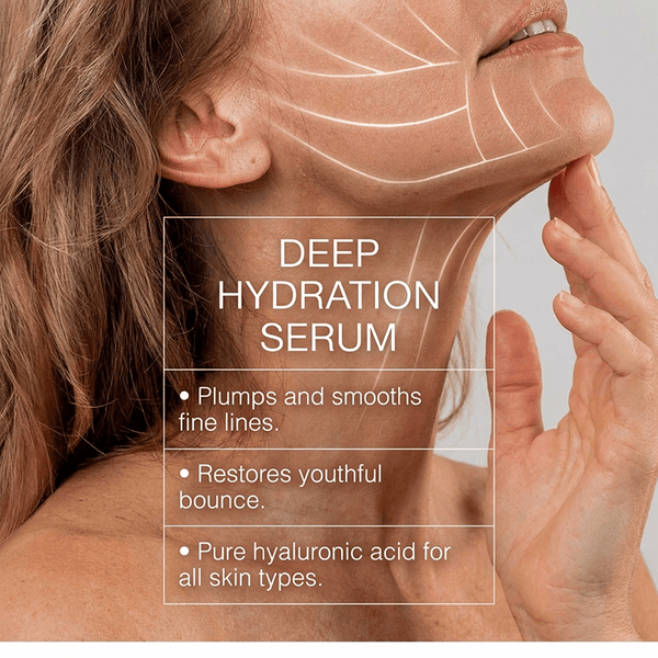 hyaluronic acid for plumping skin and smoothing fine lines