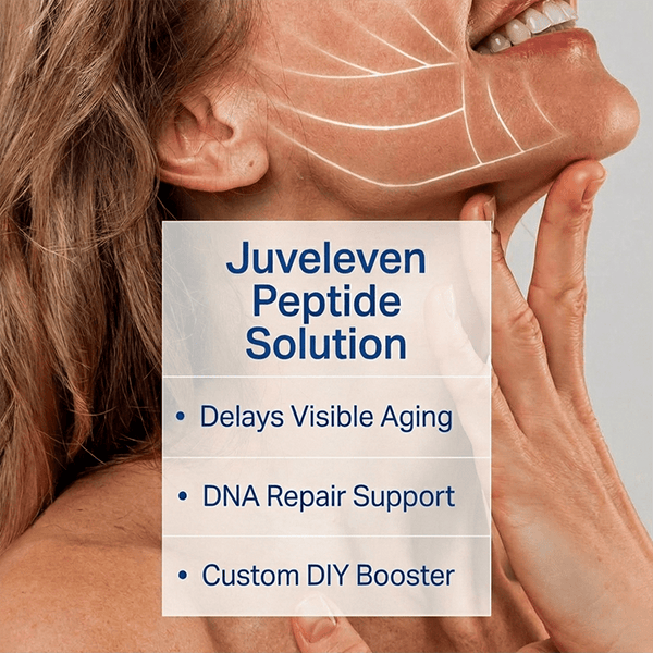 juveleven delays visible aging by supporting DNA repair