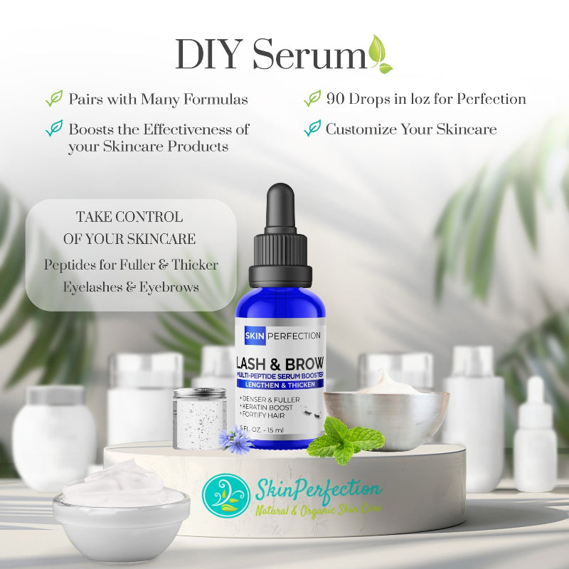 Eyelash and Eyebrow Peptide Serum | Thicker, Fuller, Longer