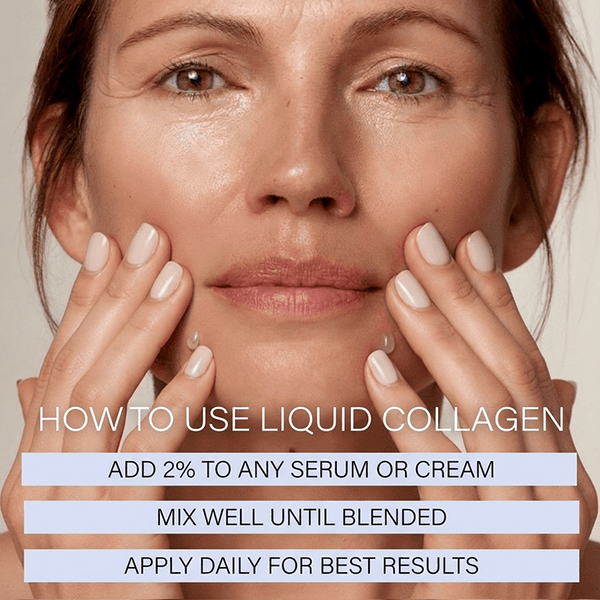 Ingredients in liquid collagen for enhanced skin support