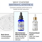 matrixyl synthe 6 for better performance and visible wrinkle reduction