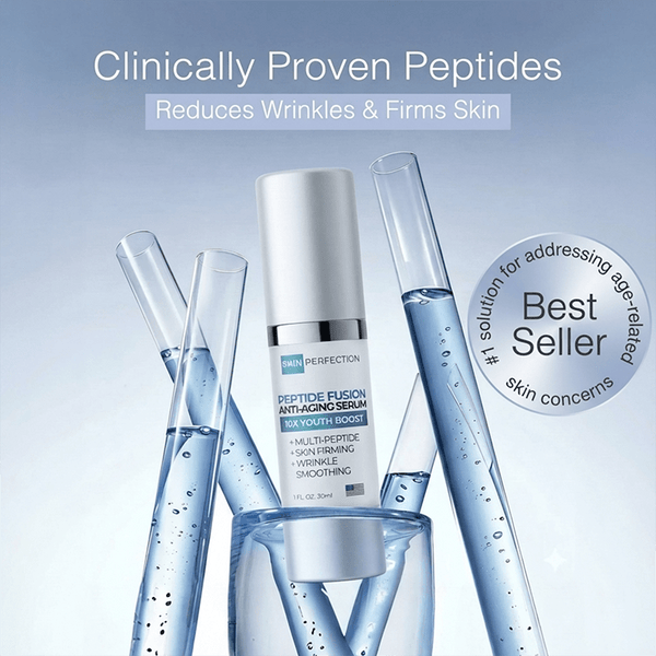 peptide fusion reduces wrinkles and firms skin