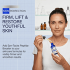 syn-tacks firms, lifts, and restores youthful skin