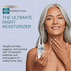 ultimate moisturizer targets wrinkles, sagging, and dryness with ten powerful peptides and antioxidants for visibly firmer skin
