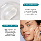 wrinkle eraser contains hyaluronic acid and edelweiss extract that restores plumpness and elasticity in skin