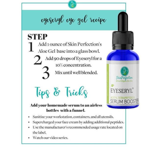 Eyeseryl - Acetyl Tetrapeptide-5-Skin Perfection Natural and Organic Skin Care