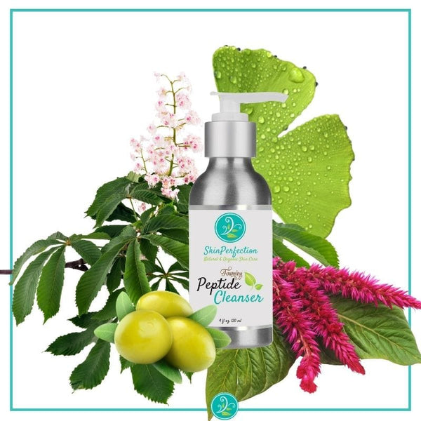 Foaming Peptide Cleanser-Skin Perfection Natural and Organic Skin Care