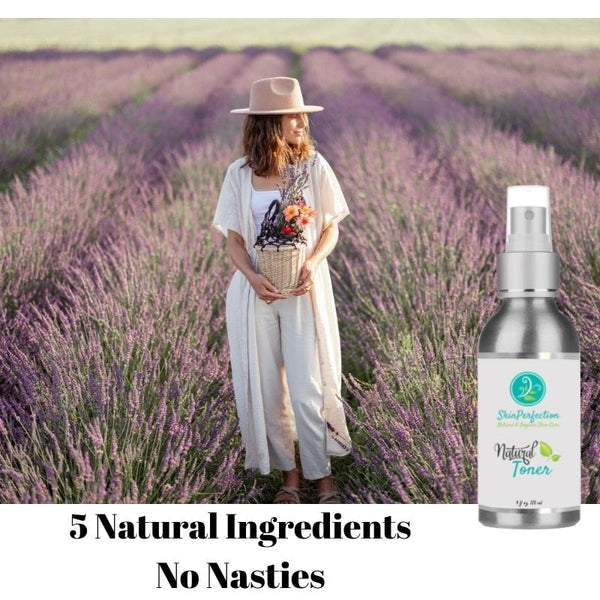 Natural Lavender Toner-Skin Perfection Natural and Organic Skin Care