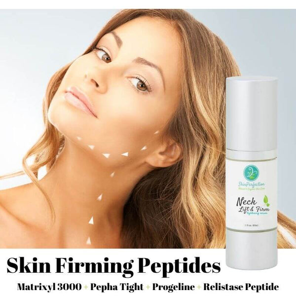 Neck Lift and Firm Serum with 20% Pepha Tight-Skin Perfection Natural and Organic Skin Care