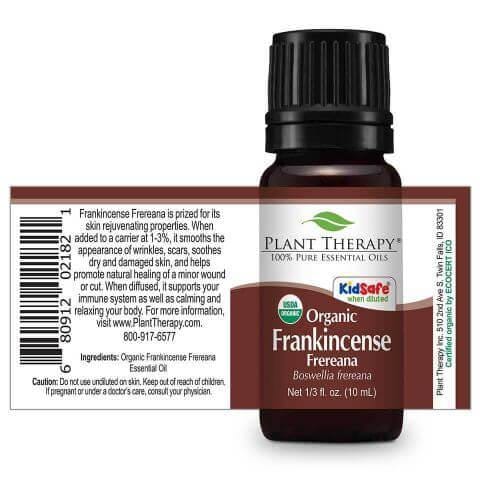 Organic Frankincense Oil - 100% Pure USDA Certified Organic